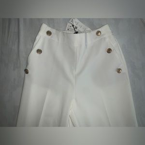 White dress pants from zara (high waisted)